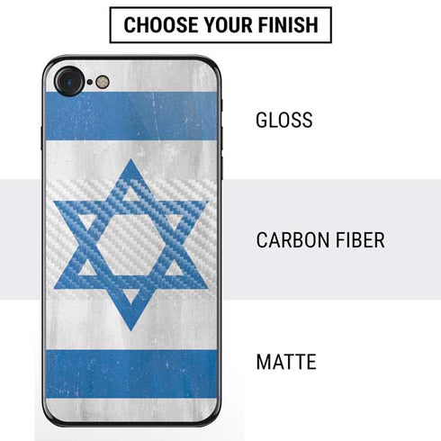 Israel Flag Distressed iPhone SE (2nd & 3rd Gen) Skin